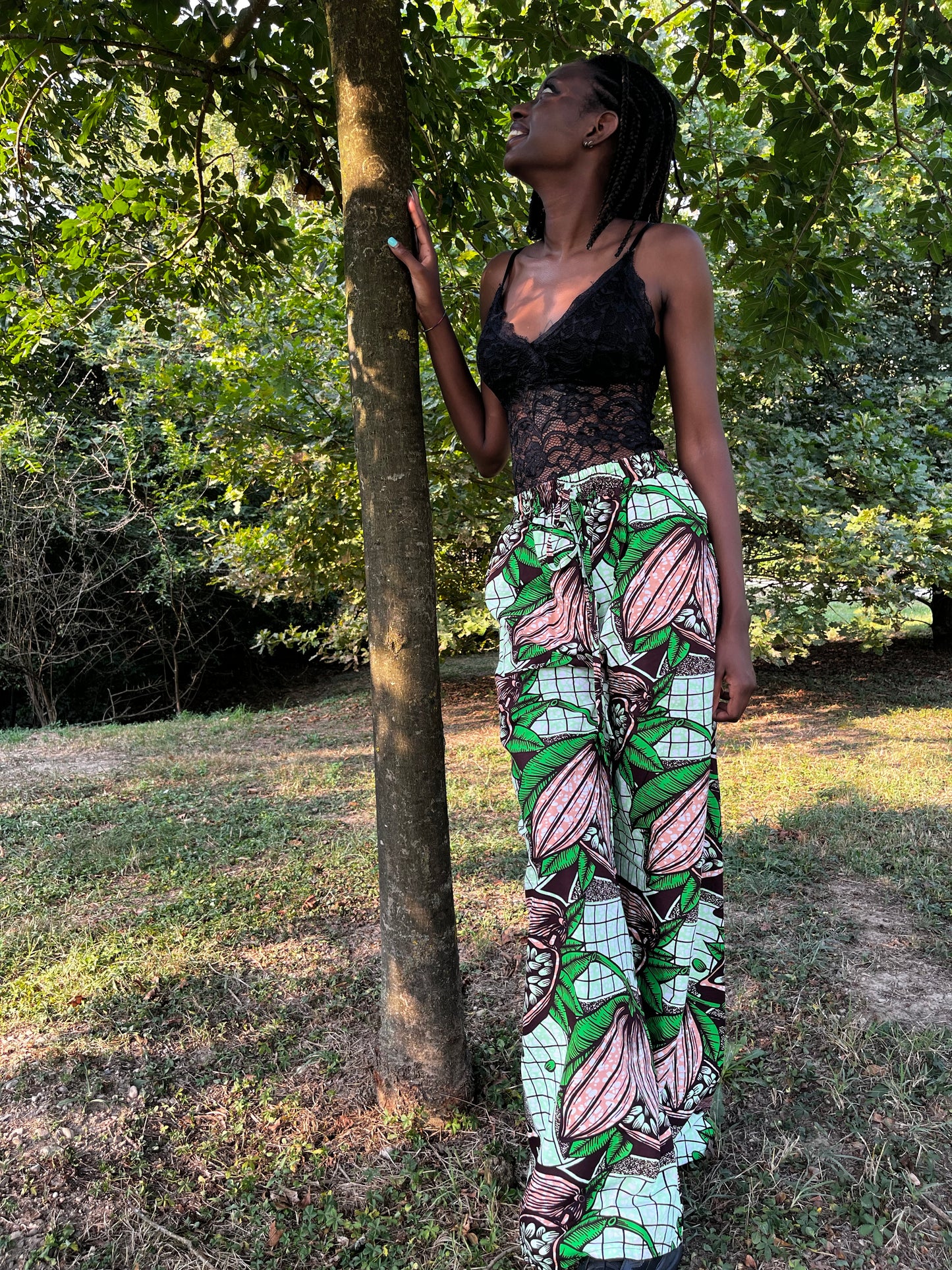 Pantaloni a zampa